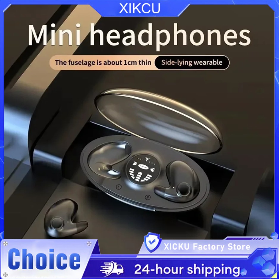 Sleep Mask Headphones Bluetooth - XIKCU MD538 หูฟังไร้สายแบบซ่อนในรูหู TWS บลูทูธ กันน้ำระดับ