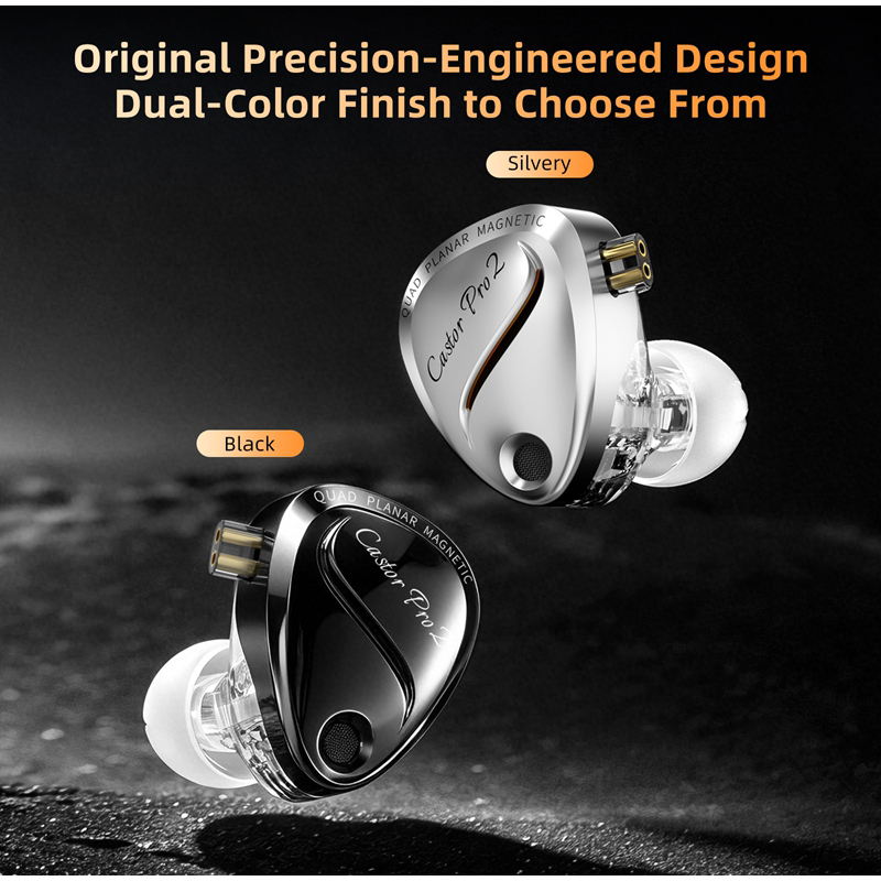 Type C Wired Earphones With Mic - KZ Castor Pro 2 หูฟังแบบเสียบในหู (IEM)