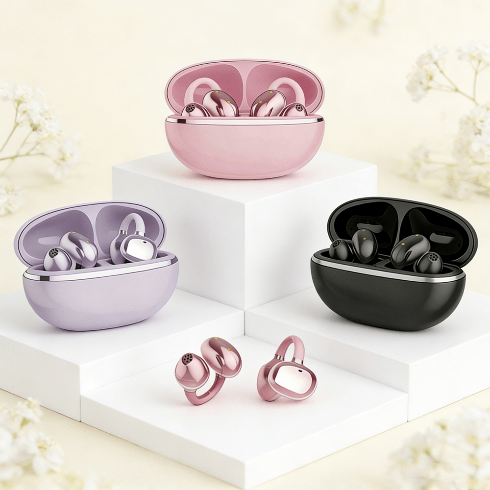 หูฟังไร้สายแบบ Open Ear Earcli - Bone Conduction Running Headphones บทวิจารณ์และราคา