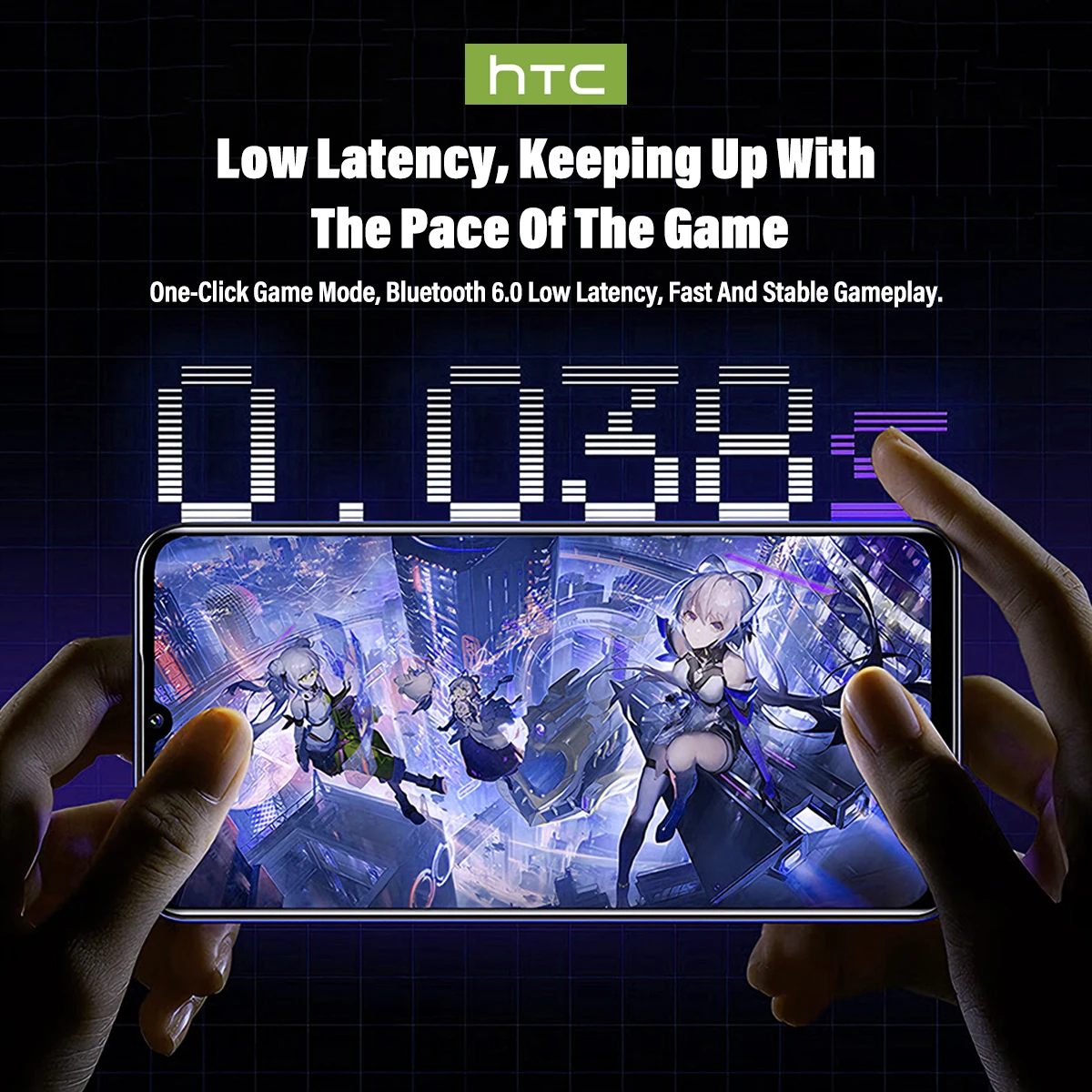 HTC NE70 หูฟังบลูทูธ V6.0 หูฟั - Type C Wired Earphones With Mic บทวิจารณ์และราคา
