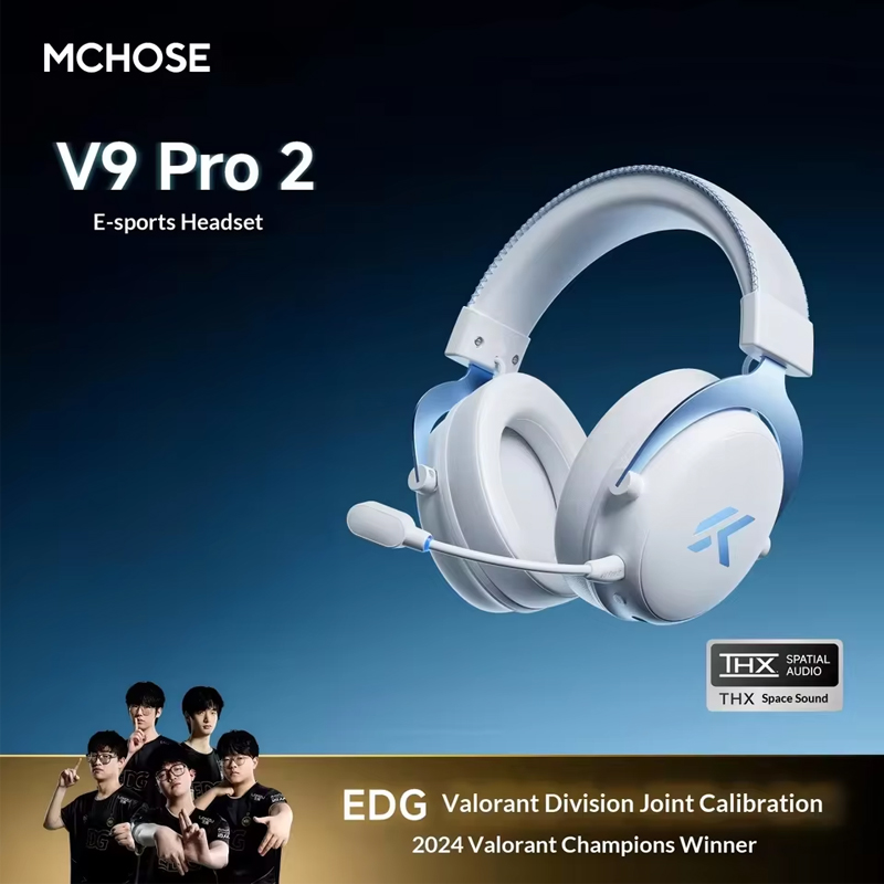 MCHOSE V9 Pro 2 หูฟังเกมมิ่งไร - Anc Wireless Over Ear Headphones บทวิจารณ์และราคา